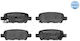 Brake Pad Set Renault Koleos 08- Nissan Cube 07- Juke 10-19 Leaf 10-17 Murano 02-09 NV200 10- Qashqai 06-15 Tiida 04- X-Trail 0252387114W-10761