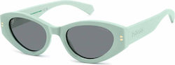 Polaroid Sunglasses Πράσινα with Acetate Frame & Gray Lens