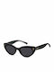 Polaroid Butterfly Kids Sunglasses with Polarized Black Lens for 4-7 Years