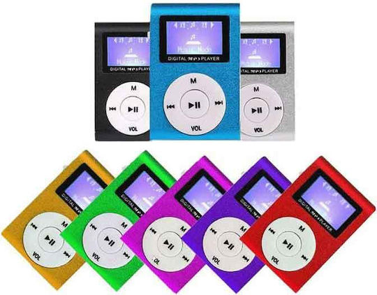 Andowl Q-a208 MP3 Player (8GB) με Οθόνη LCD Ασημί