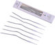 Twisted Silver Birthday Candles Cake 6 Pieces