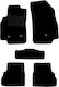 Car Carpet Mats Medium Quality Black Compatible Opel Karl Set of 5 Pieces
