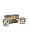 Iliadis Ornament de masă de Crăciun Ceainic Ceramic Multicolor L10xW9cm.