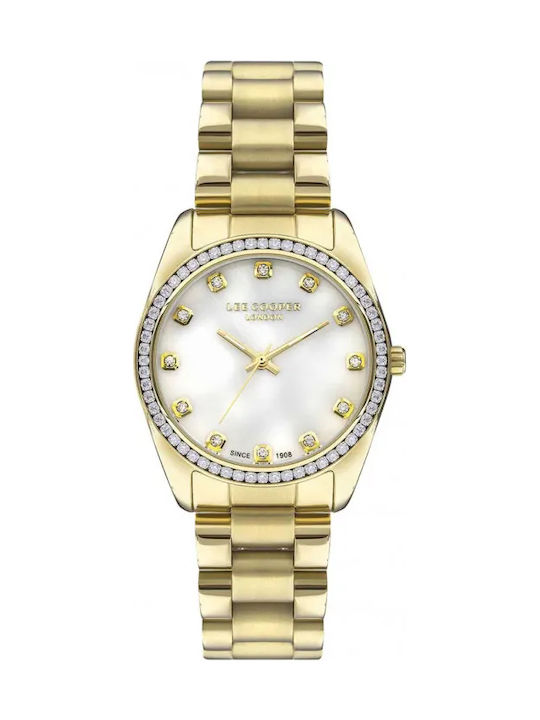 Lee Cooper Γυναικείο Ρολόι 34mm Μπαταρίας με Χρ...