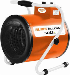 Ruris Vulcano 500 Electric Heater 5000 W 48 Sqm 411 M³/h Ruris Vulcano 500 Electric Heater 5000 W 48 Sqm 411 M³/h