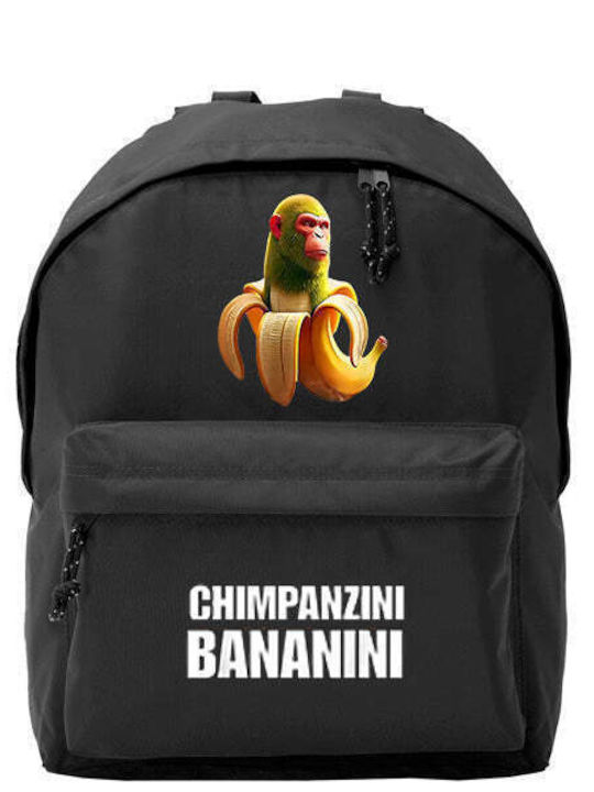 T-Shirt Universe Tasche Rucksack Schwarz