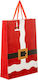 Atmosphera Santa Claus Paper Christmas Gift Bag Red 33x45.5x10.2cm