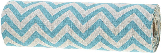 Chevron Σεβρον 28cmx10y 40813-29 Wrapping Paper for Gift Turquoise