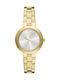 Armani Exchange Γυναικείο Ρολόι 36mm Μπαταρίας με Χρυσό Μεταλλικό Μπρασελέ