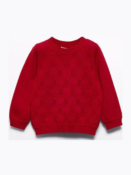 Kids' Sweater Long Sleeve Red