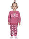 Dreams by Joyce Kids' Pajamas Winter Pink