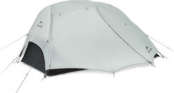 Naturehike Σκηνή Camping Igloo Ορειβασίας Γκρι με Διπλό Πανί Αδιάβροχη 2 Ατόμων Naturehike Σκηνή Camping Igloo Ορειβασίας Γκρι με Διπλό Πανί Αδιάβροχη 2 Ατόμων