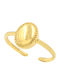 Frauen Stahlring Awear Piedra Gold
