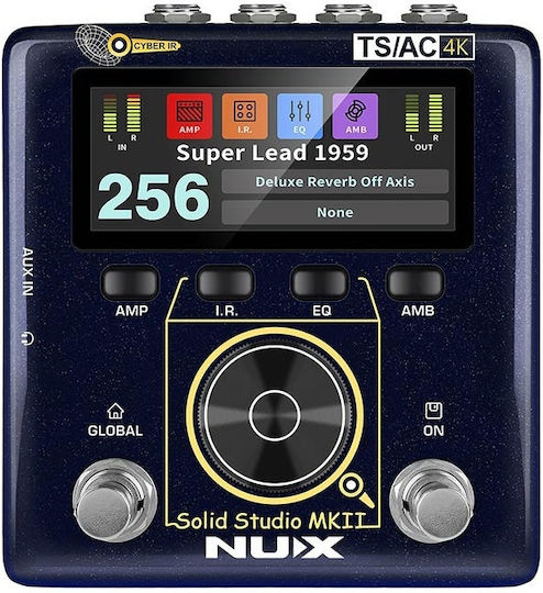 NUX Solid Studio MKII NSS-6 Педал Ефект Електрическа китара