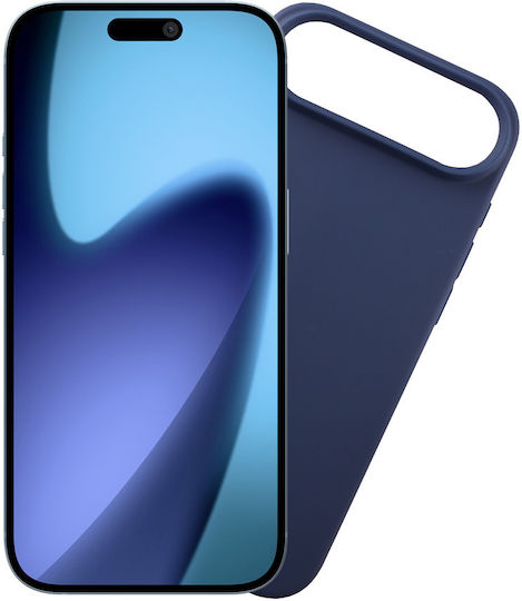 Volte-Tel Camera Guard Back Cover Silicon Albastru Cu Curea Pentru Gât (iPhone Air)