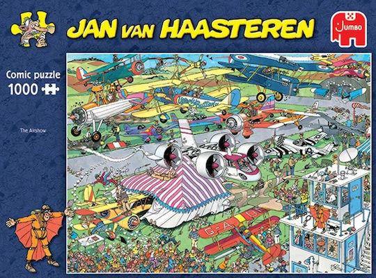 Puzzle 1000 pièces - JUMBO - Jan van Haasteren - Oldtimers - 68x49 cm