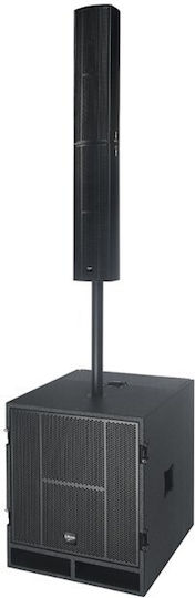 V-tone Active Speaker PA 760W 13.6x16.1x49cm.