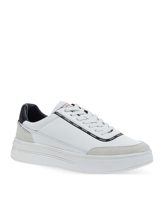 Guess Ανδρικά Sneakers Λευκά
