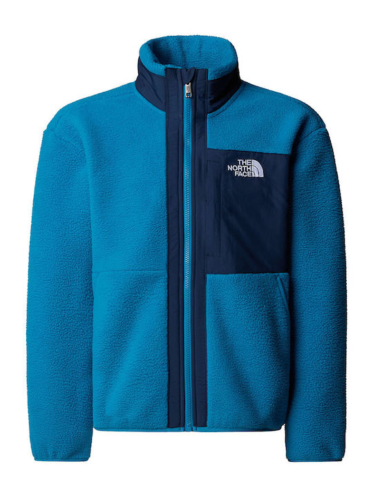 The North Face Kids Cardigan Fleece Blue Yumiori NF0A8AZGDDI
