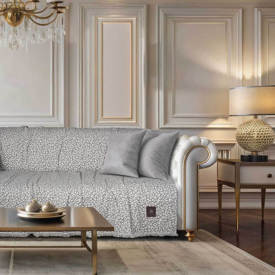 Das Home 3980 Τριθέσιου Καναπέ Π180xΜ300cm Grey Das Home 3980 Τριθέσιου Καναπέ Π180xΜ300cm Grey