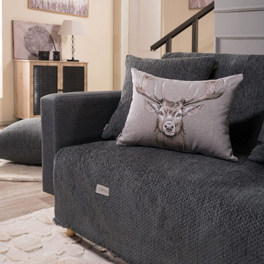 Teoran Richmond Ριχτάρι Τετραθέσιου Καναπέ Chenille 180x350εκ. 11 52017407