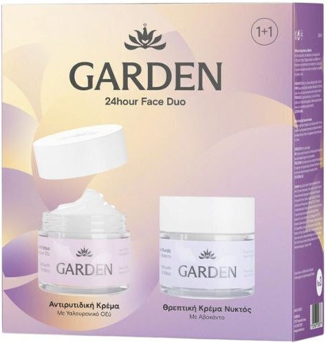 Garden 24hour Face Duo 24h Face for Moisturizing & Anti-aging with Hyaluronic Acid 100ml