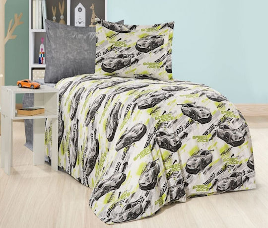 MayHome Kids Single Gray Quilt 160x240cm
