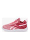 Rush Runner 5 Kids Sports Shoes Running with Laces Pink