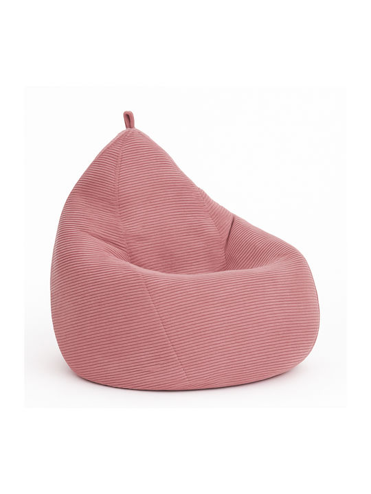 Πουφ Sessel Teatro Pink 70x80x80cm