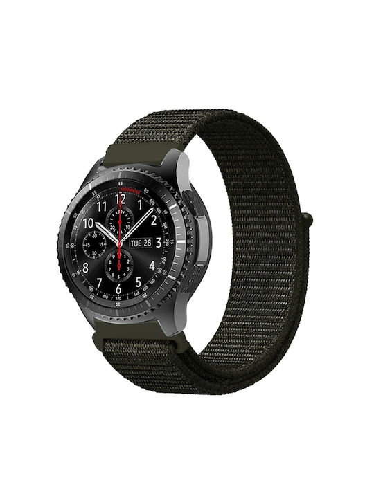 Armband Stoff Grün (Galaxy Watch 42mm)