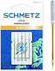 Set 5 Ace de Broderie Aurii Mărimea 90 Schmetz 130/705 H-et Vds