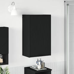 vidaXL Lemn Cabinet de baie L39xA23.5xÎ65cm Negru