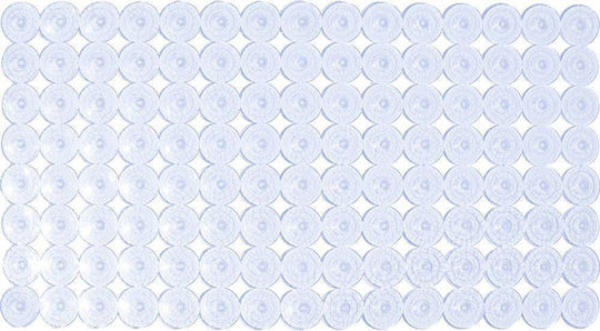 Badematten San Lorentzo Whitebubble Rutschfest 35x70cm