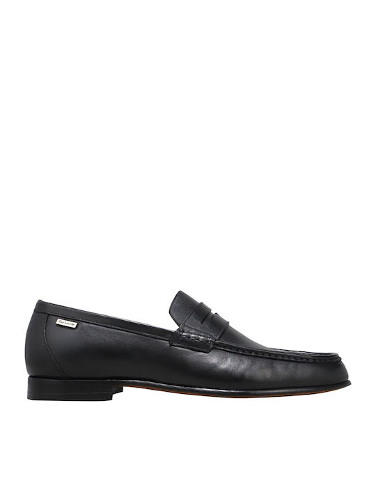 Leder Herren Mokassins in Schwarz Farbe