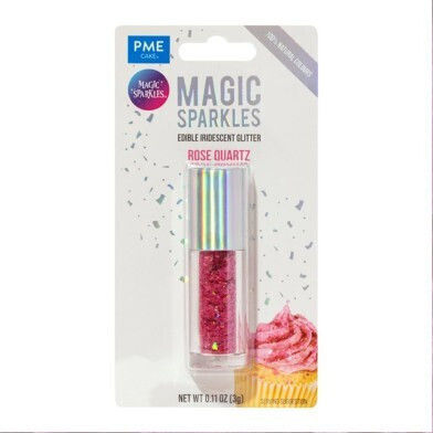 Rosa Glitzer-Halazien Iridizierende Magic Sparkles Pme 3g