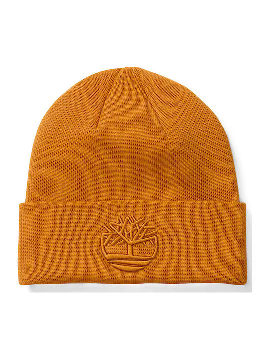 Tonal Beanie Männer Beanie Gestrickt in Gelb Farbe