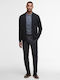 Croscombe Cardigan Tricotat pentru Bărbați Charcoal Marl