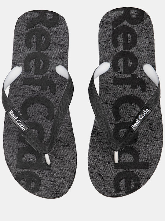 Rock Club Ανδρικά Flip Flops Μαύρα