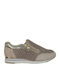 Leather Women's Moccasins in Brown Color