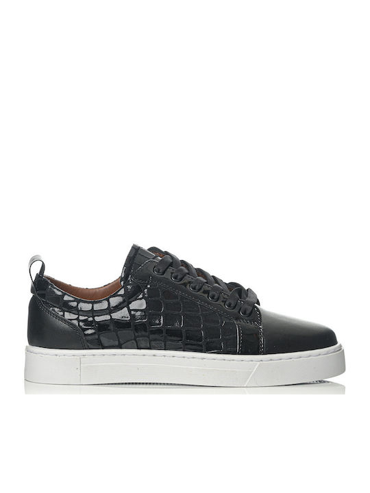 Croco Sneakers Black