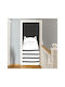 Caravelshop Детска стикерна за стена Врата 80x200бр