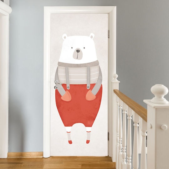 Caravelshop Детска стикерна за стена Врата 70x180бр