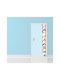 Caravelshop Детска стикерна за стена Врата 85x200бр