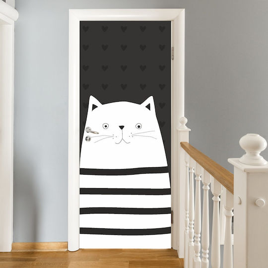 Caravelshop Детска стикерна за стена Врата 70x180бр