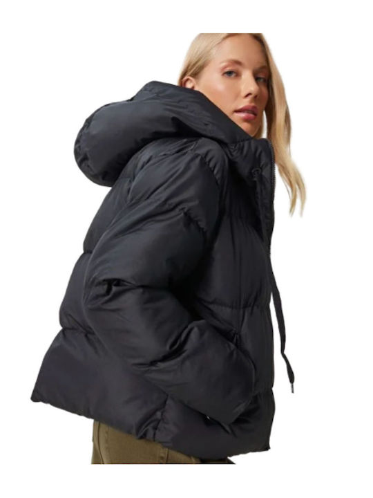 Μπουφάν Puffer Μαύρο