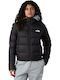 Hyalite Crop Jachetă de femei Puffer Black