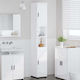 vidaXL Bathroom Cabinet L30xW35xH192cm White