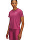 Women's Athletic Oversized T-shirt Fuchsia