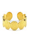 Edelstahl Stahl Sitges Gold Damenring