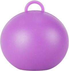 Balloon Weight Flippy Party Accessory 5.5x5.5 Cm 120 G Purple